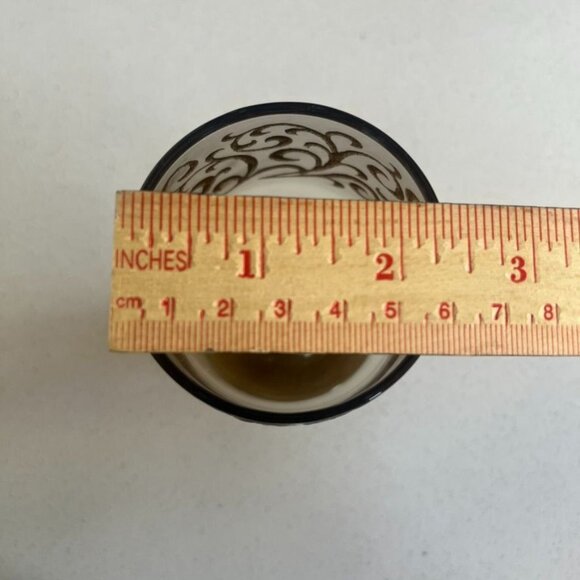 Set Of 4 Libbey Prado Mid Century Scroll Design Wine Glasses - Picture 4 of 4